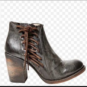Freebird by Steven Brook Black Brown Leather Boot